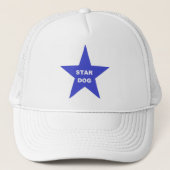 Pet Star Dog op Blue Star (Voorkant)