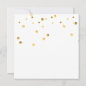 Pet Star | Foto van Pet Birthday Party Gold Kaart (Achterkant)