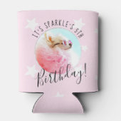 Pet Star | Foto van Pet Birthday Party Star Blikjeskoeler (Achterkant)