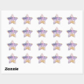 Pet Star Young Pups "Je bent een ster!" Ster Sticker (Vel)