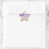 Pet Star Young Pups "Je bent een ster!" Ster Sticker (Tas)