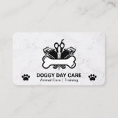 Pet Store | Dog Grooming Tools Visitekaartje (Voorkant)