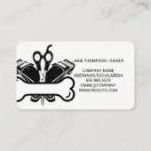 Pet Store | Dog Grooming Tools Visitekaartje (Achterkant)