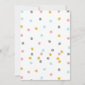 Pet store verjaardagsfeestje uitnodiging (Achterkant)