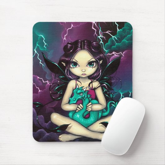"Pet Storm Dragon" Mousepad Muismat (Met muis)