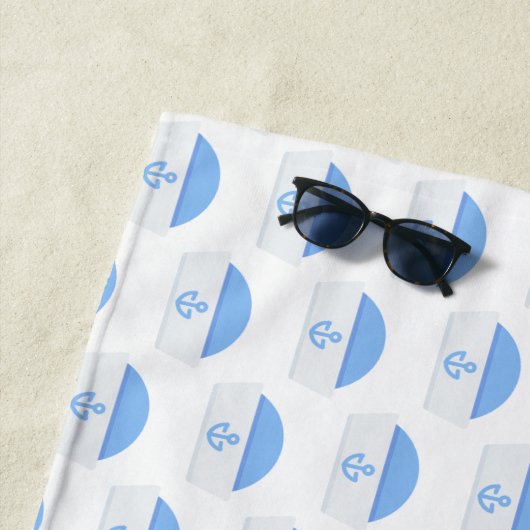 pet strandlaken (In situ)