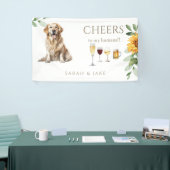 Pet Sunflower Cheers Cocktails Bar Banner (Beurs)