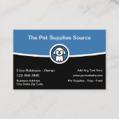 Pet Supplies Boutique Visitekaartjes (Voorkant)