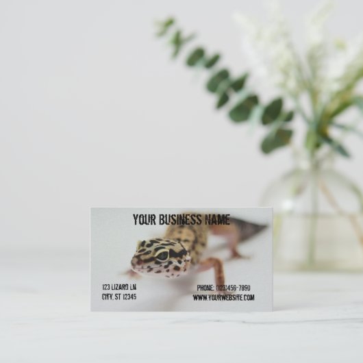 Pet Supply Visitekaartje (Staand voorkant)