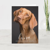 Pet Sympathiakaart Memorial Bedankkaart (Voorkant)