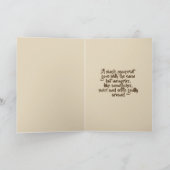 Pet Sympathie Feestdagen Kaart (Binnen)