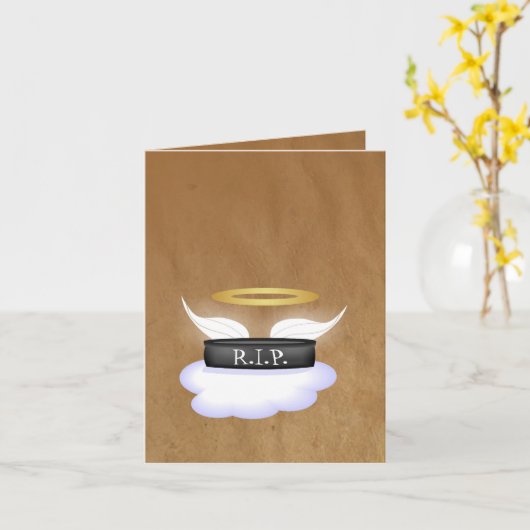 Pet Sympathie Kaart (Gele Bloem)