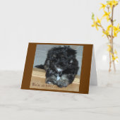 Pet Sympathie Kaart (Gele Bloem)