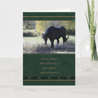 Pet Sympathie verlies paardenkaart Kaart