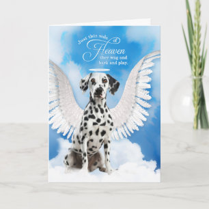 Pet Sympathie Verlies van een hond Dalmatische Eng Kaart