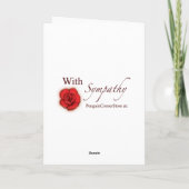 Pet Sympathiekaart Paws and Hearts Kaart (Achterkant)