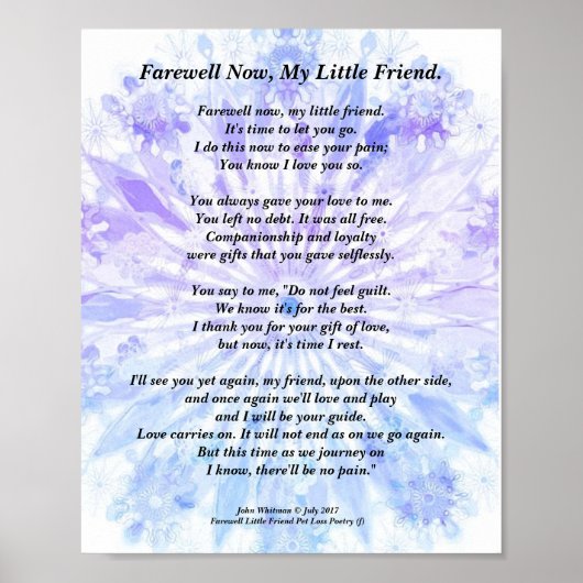 Pet Sympathiemafdrukken, waardevol Poster (Matte) (Voorkant)