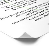 Pet Sympathiemafdrukken, waardevol Poster (Matte) (Hoek)