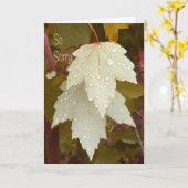 Pet Sympathikaart voor verlies van honden Kaart (Gele Bloem)