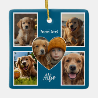 Pet Sympathy 5 Fotocollage Keramisch Ornament