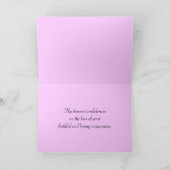 Pet Sympathy Card / Condoleance Kaart / Memorial C (Binnen)