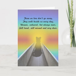 Pet Sympathy Card - Hond Kaart