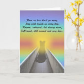 Pet Sympathy Card - Hond Kaart (Gele Bloem)
