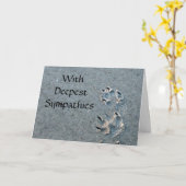 Pet Sympathy Card Kaart (Gele Bloem)
