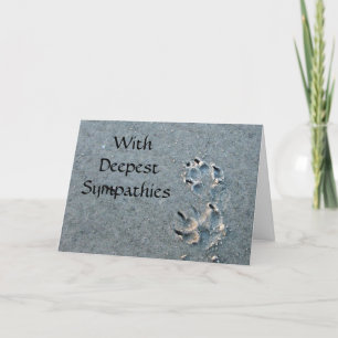 Pet Sympathy Card Kaart