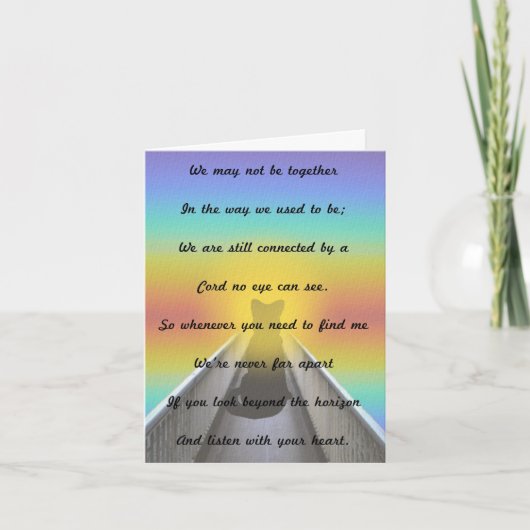 Pet Sympathy Card Kaart (Voorkant)