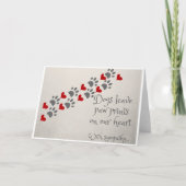 Pet Sympathy Card Kaart (Voorkant)