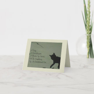 Pet Sympathy Card - Kat Kaart