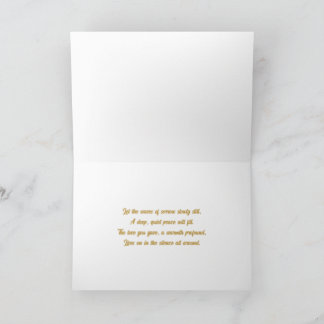 Pet Sympathy Card Love Paw Series Bedankkaart