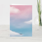 Pet Sympathy Card Moon Dog Series Kaart (Achterkant)