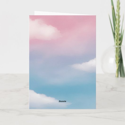 Pet Sympathy Card Moon Dog Series Kaart (Achterkant)