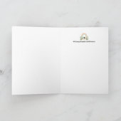 Pet Sympathy Card Rainbow Bridge-serie Kaart (Binnen)