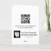 Pet Sympathy Card – Regenboog boven de oceaan Kaart (Achterkant)