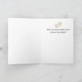 Pet Sympathy Card Waterverf Series Kaart (Binnen)