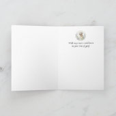 Pet Sympathy Cards Hondenbloem Lijst Serie Kaart (Binnen)