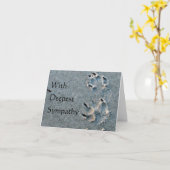 Pet Sympathy - Hond Kaart (Gele Bloem)