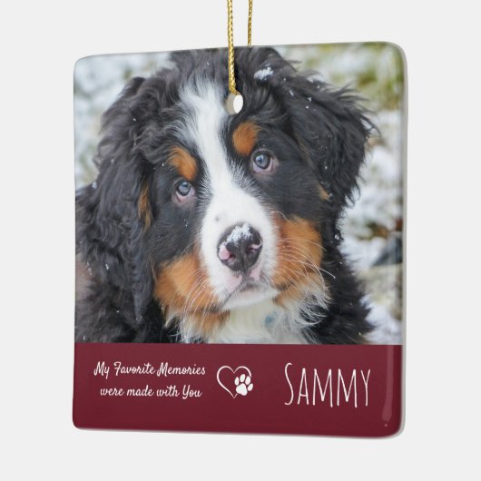 Pet Sympathy Quote - Pet Loss Quote - Pet Memorial Keramisch Ornament (Links)