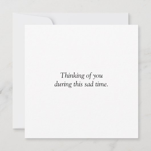 Pet Sympathy Retriever Notitiekaartje (Achterkant)