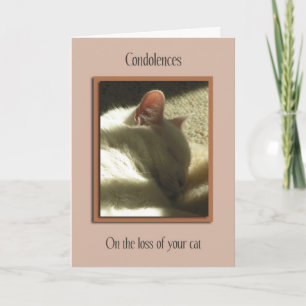 Pet Sympathy Verlies van Cat Kaart