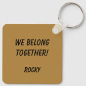 Pet Talk  Sleutelhanger (Achterkant)