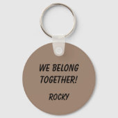 Pet Talk Sleutelhanger (Achterkant)