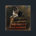 Pet Talk  Vierkante Button 5,1 Cm<br><div class="desc">Pet Talk - Button 
Share the Love!</div>