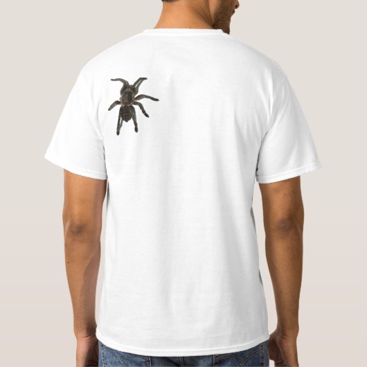 Pet Tarantula T-shirt (Achterkant)
