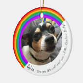 Pet ter nagedachtenis aan Ornament (Links)