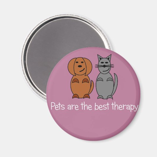 Pet Therapy Magnet (Voorkant / Achterkant)