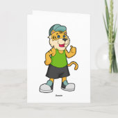 Pet Tiger Kaart (Achterkant)